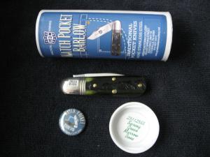 GREAT EASTERN 251125 SS WATCH POCKET BARLOW SPRING GREEN MARROW BONE #2