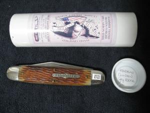 GREAT EASTERN TIDIOUTE 981316W TEXAS WHITTLER AMBER JIG BONE