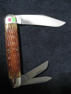 GREAT EASTERN TIDIOUTE 981316W TEXAS WHITTLER AMBER JIG BONE