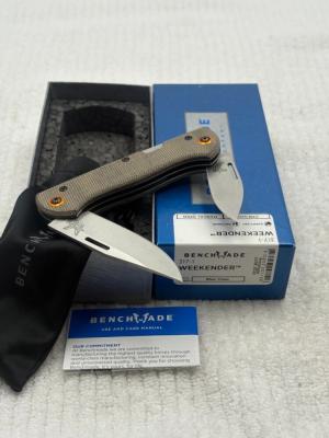Benchmade 317-! Weekender Prototype June 2022 Slip Joint Made In USA New In Box