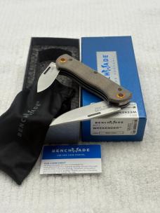 Benchmade 317-! Weekender Prototype June 2022 Slip Joint Made In USA New In Box