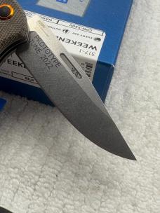 Benchmade 317-! Weekender Prototype June 2022 Slip Joint Made In USA New In Box