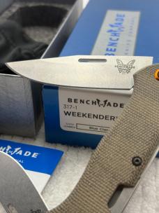 Benchmade 317-! Weekender Prototype June 2022 Slip Joint Made In USA New In Box