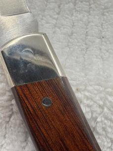 Schrade Uncle Henry USA LB5 1 Blade Lockback Pocket Knife w Sheath