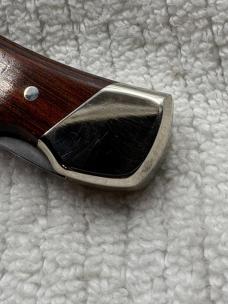 Schrade Uncle Henry USA LB5 1 Blade Lockback Pocket Knife w Sheath