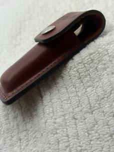 Schrade Uncle Henry USA LB5 1 Blade Lockback Pocket Knife w Sheath