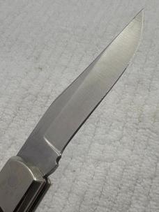 Schrade Uncle Henry USA LB5 1 Blade Lockback Pocket Knife w Sheath