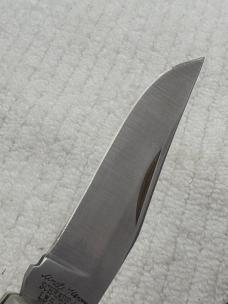 Schrade Uncle Henry USA LB5 1 Blade Lockback Pocket Knife w Sheath