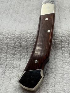 Schrade Uncle Henry USA LB5 1 Blade Lockback Pocket Knife w Sheath