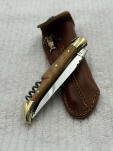 Laquiole Jean Du Bost Quality Made In France Gentleman's Corkscrew Knife