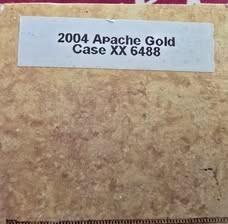 2007 Case Exotic Small Congress EX468 SS. Apache Gold Stone & Gold Lip Mother of Pearl handles. NIB