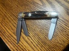 FINE *GENUINE STAG HANDLE* BOKER STOCKMAN