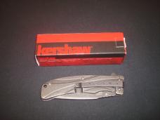 Kershaw Manifold Assisted Opening Flipper Knife (3.5" BlackWash) 1303BW