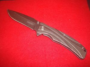 Kershaw Manifold Assisted Opening Flipper Knife (3.5" BlackWash) 1303BW