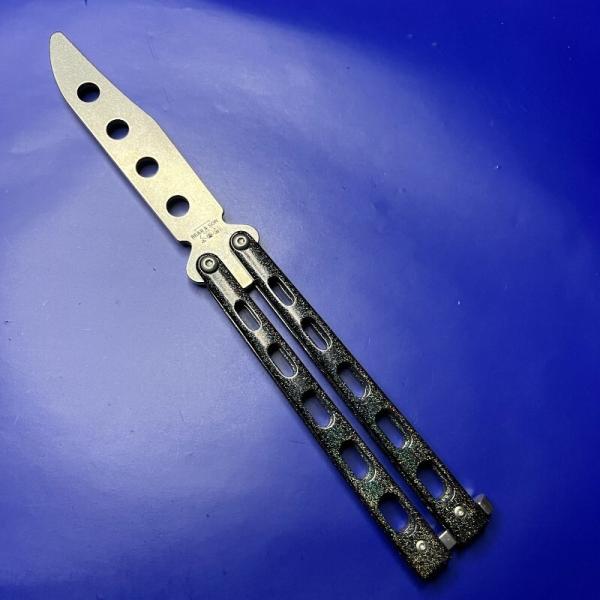 Bear and Son USA Butterfly Trainer Knife Galaxy Handles