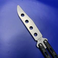 Bear and Son USA Butterfly Trainer Knife Galaxy Handles