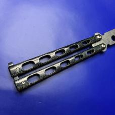 Bear and Son USA Butterfly Trainer Knife Galaxy Handles