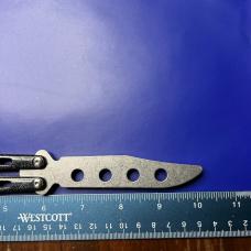 Bear and Son USA Butterfly Trainer Knife Galaxy Handles