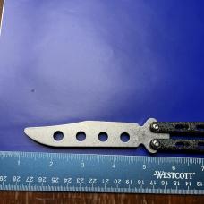 Bear and Son USA Butterfly Trainer Knife Galaxy Handles