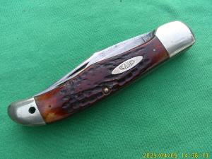 Case XX Red Bone 6265SAB Clasp Knife