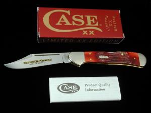 Case xx Limited Edition 37 Old Red Barnboard Jig Bone Copperlock Knife 12213 USA Made 2023 61549 SS
