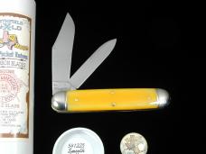 Great Eastern Cutlery GEC Smooth Yellow Rose Bone Jumbo Stockpen Jack Knife NIT 541225 Made In USA