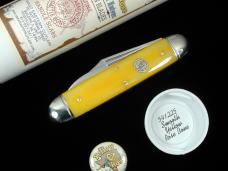 Great Eastern Cutlery GEC Smooth Yellow Rose Bone Jumbo Stockpen Jack Knife NIT 541225 Made In USA