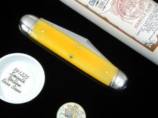 Great Eastern Cutlery GEC Smooth Yellow Rose Bone Jumbo Stockpen Jack Knife NIT 541225 Made In USA
