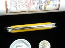 Great Eastern Cutlery GEC Smooth Yellow Rose Bone Jumbo Stockpen Jack Knife NIT 541225 Made In USA