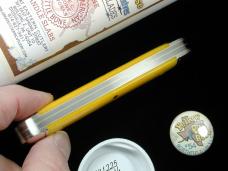 Great Eastern Cutlery GEC Smooth Yellow Rose Bone Jumbo Stockpen Jack Knife NIT 541225 Made In USA