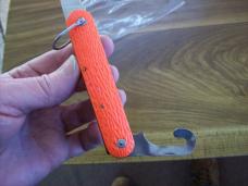 Vintage Orange Logan/Smyth Venice, FL. USA Vietnam Era Parachutists Knife W/Shroud Cutters UNUSED! 