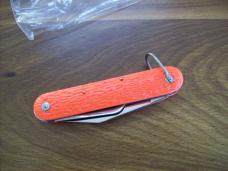 Vintage Orange Logan/Smyth Venice, FL. USA Vietnam Era Parachutists Knife W/Shroud Cutters UNUSED! 