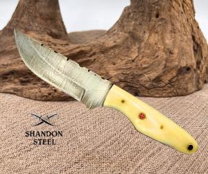 Damascus Hunting full tang, camping, hunting, outdoor Hand made forged (C08)