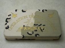 Case XX USA 1991 Dark Red Bone DR6254 Operation Desert Storm "The Bear" Trapper Knife NIB