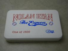 Case XX USA 7 Dot (1993) Burnt White Bone BW6254 Nolan Ryan "The Express" Trapper Knife NIB