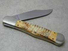 Case XX USA 7 Dot (1993) Burnt White Bone BWC61050 Coke Bottle Knife & Zippo Lighter NIB