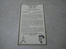 Case XX SS USA 1 Dot (1989) Blue Bone B6240 Babe Ruth "Sultan of Swat" Dogleg Trapper Knife NIB