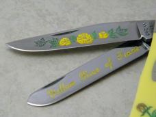 Case XX USA 5 Dot (1985) 3254 Yellow Rose of Texas Trapper Knife NIB