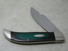 Case XX USA 1980's Earth Wood E172 SS Clasp Knife NIB