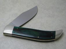 Case XX USA 1980's Earth Wood E172 SS Clasp Knife NIB