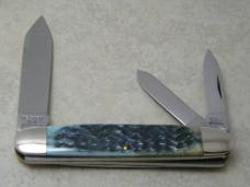 Case Classic 1991 Blue Rogers Bone Bomb Shield 63094 Split Backspring Whittler Knife NIB