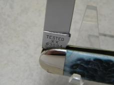 Case Classic 1991 Blue Rogers Bone Bomb Shield 63094 Split Backspring Whittler Knife NIB