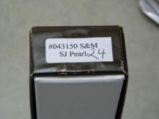 Schatt & Morgan Pearl 043150 Reverse Gunstock Trapper Knife "KY Cutlery Association" c.2005 NIB