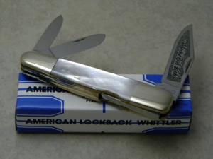 Parker Cut Co Surgical Steel Japan Pearl Lockback Whittler Celebrated Dirk Knife NIB