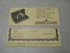 Schrade Walden NY USA Bone 34OT Silver Anniversary 1959-1984 Stockman Knife NIB
