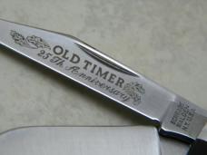 Schrade Walden NY USA Bone 34OT Silver Anniversary 1959-1984 Stockman Knife NIB