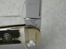 Hen and Rooster Bertram Cutlery Solingen Germany Stag 153-DS Whittler Knife NIB