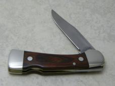 Western USA 511 G Wood Small Westlock Lockback Knife NIB c.1983