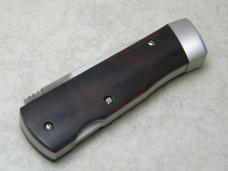 Bench Mark Knives USA Cocobolo Rolox System Slide Open Knife NIB