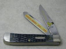 Case XX Bradford PA 1992 Black Bone BK6254 Mickey Mantle Baseball Card Trapper Knife NIB